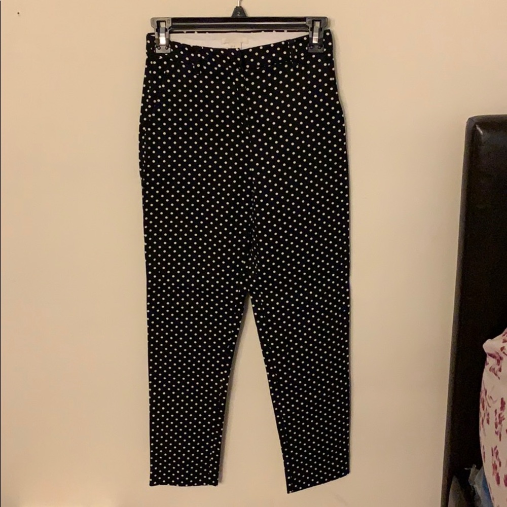 H&M Polka Dot Dress Pants